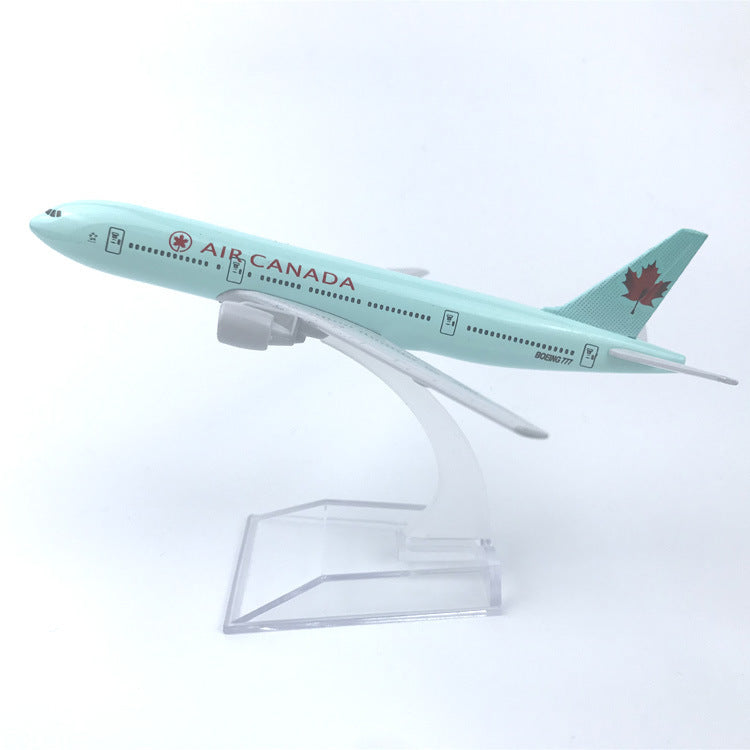 Airplane model Boeing  Air Canada Car furnishings Gifts