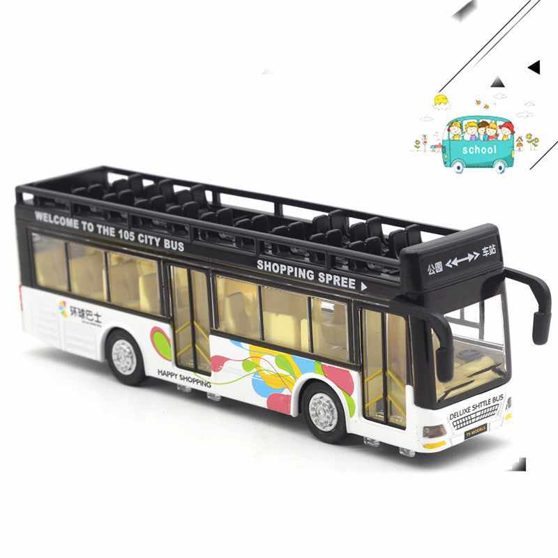 Double decker bus toy