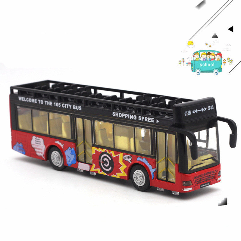 Double decker bus toy