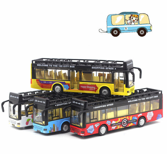 Double decker bus toy