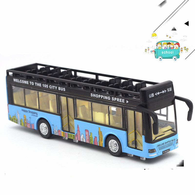 Double decker bus toy