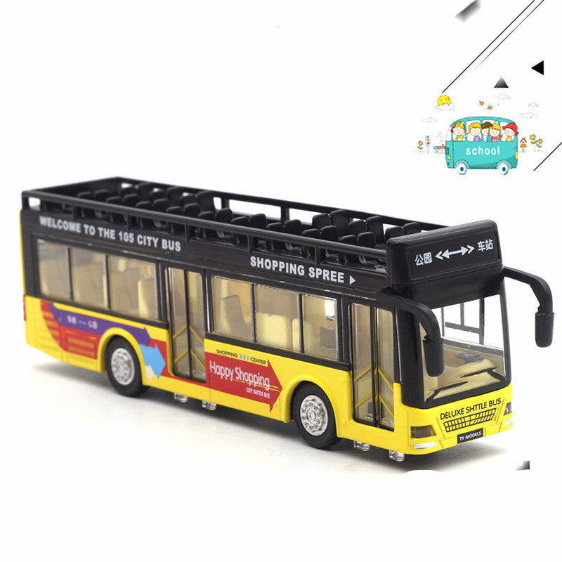 Double decker bus toy