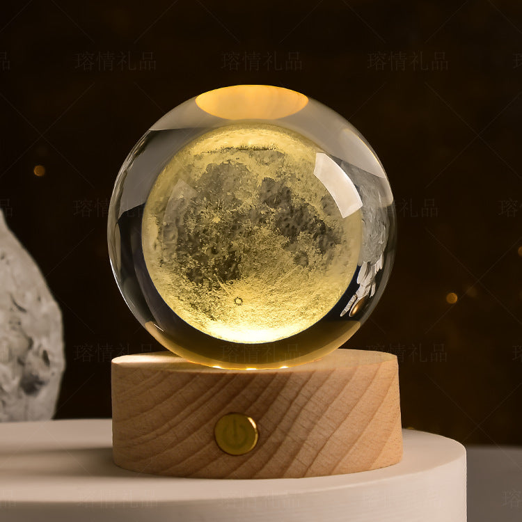 Transparent Glowing Creative Crystal Ball