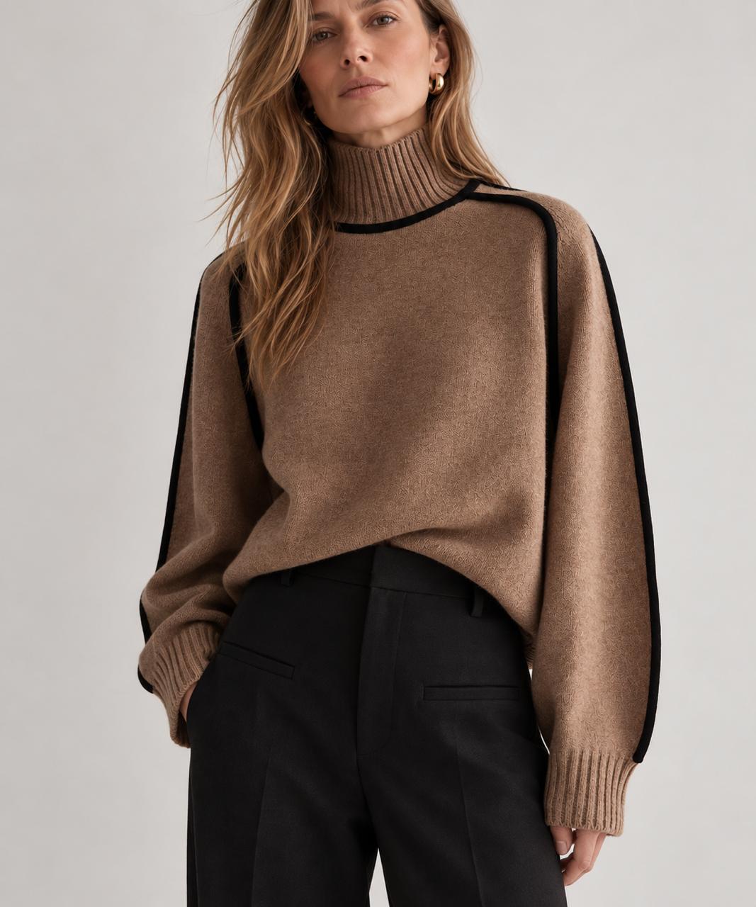 Jersey cuello alto - Luna