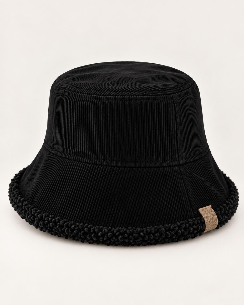 Gorro sombrero bucket de pana