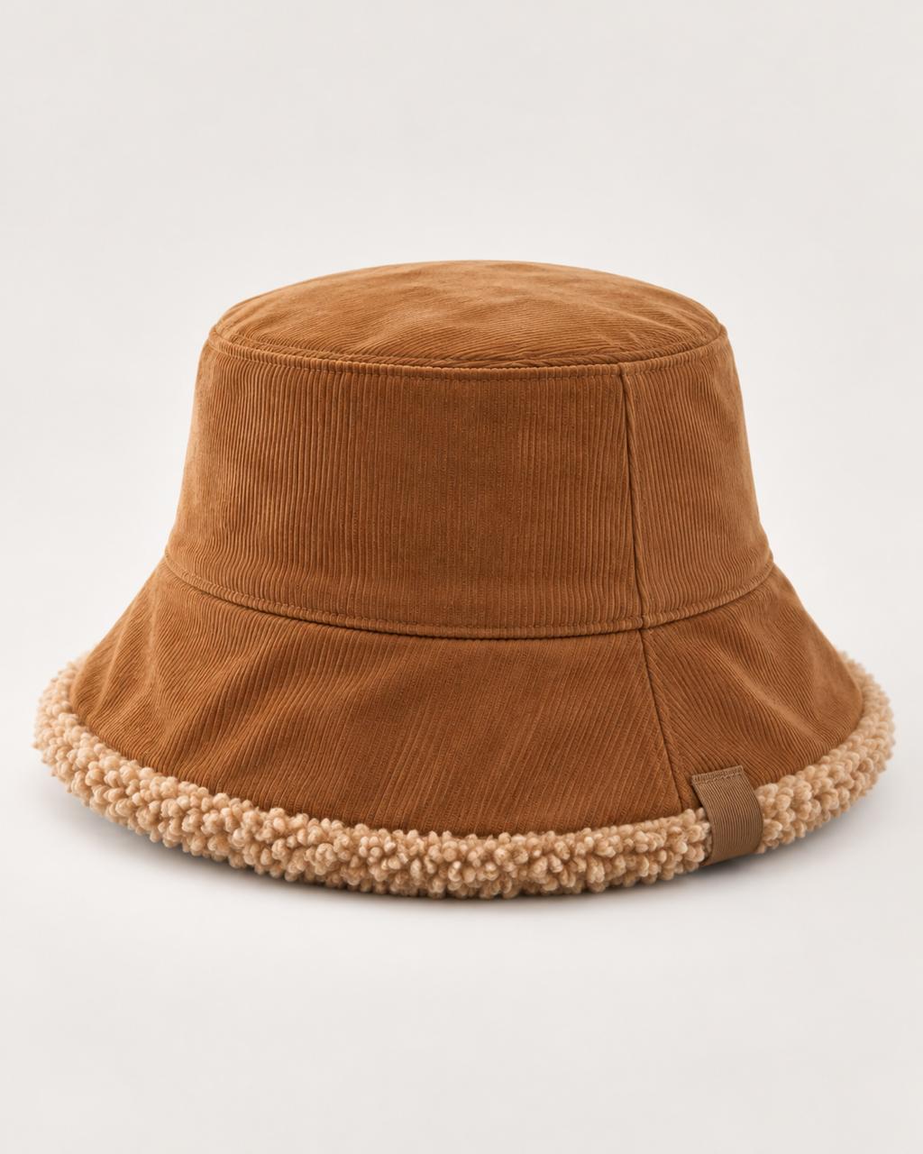 Gorro sombrero bucket de pana