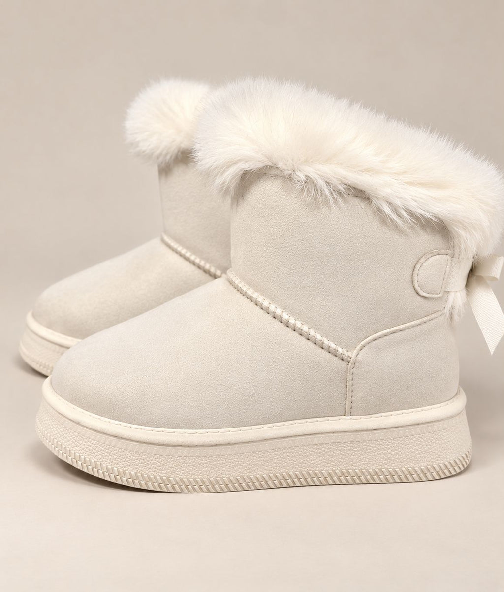 Botas de invierno felpa y gamuza