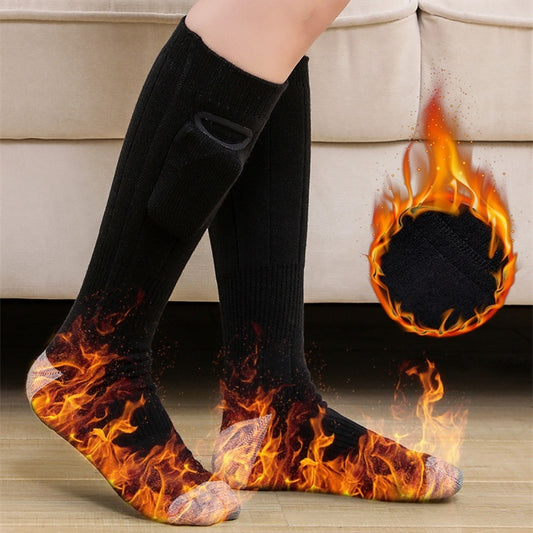 Men's And Women's Fashion Simple Heating And Warm-keeping Electric Socks