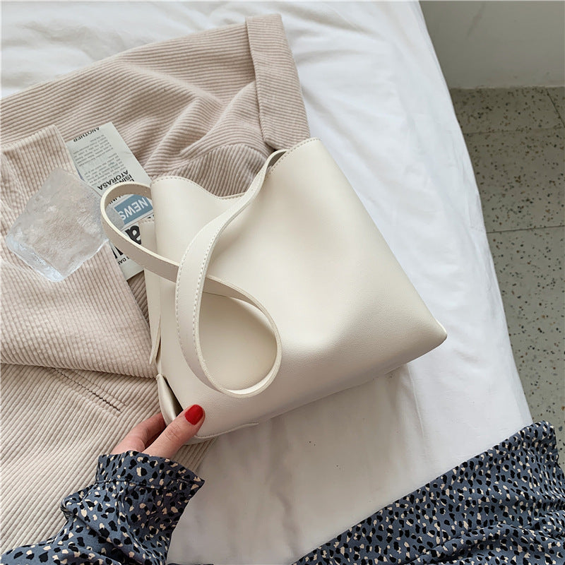 Fashion Messenger Bag Ins Shoulder Bucket